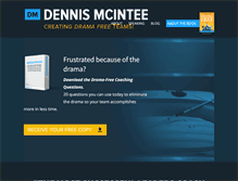 Tablet Screenshot of dennismcintee.com